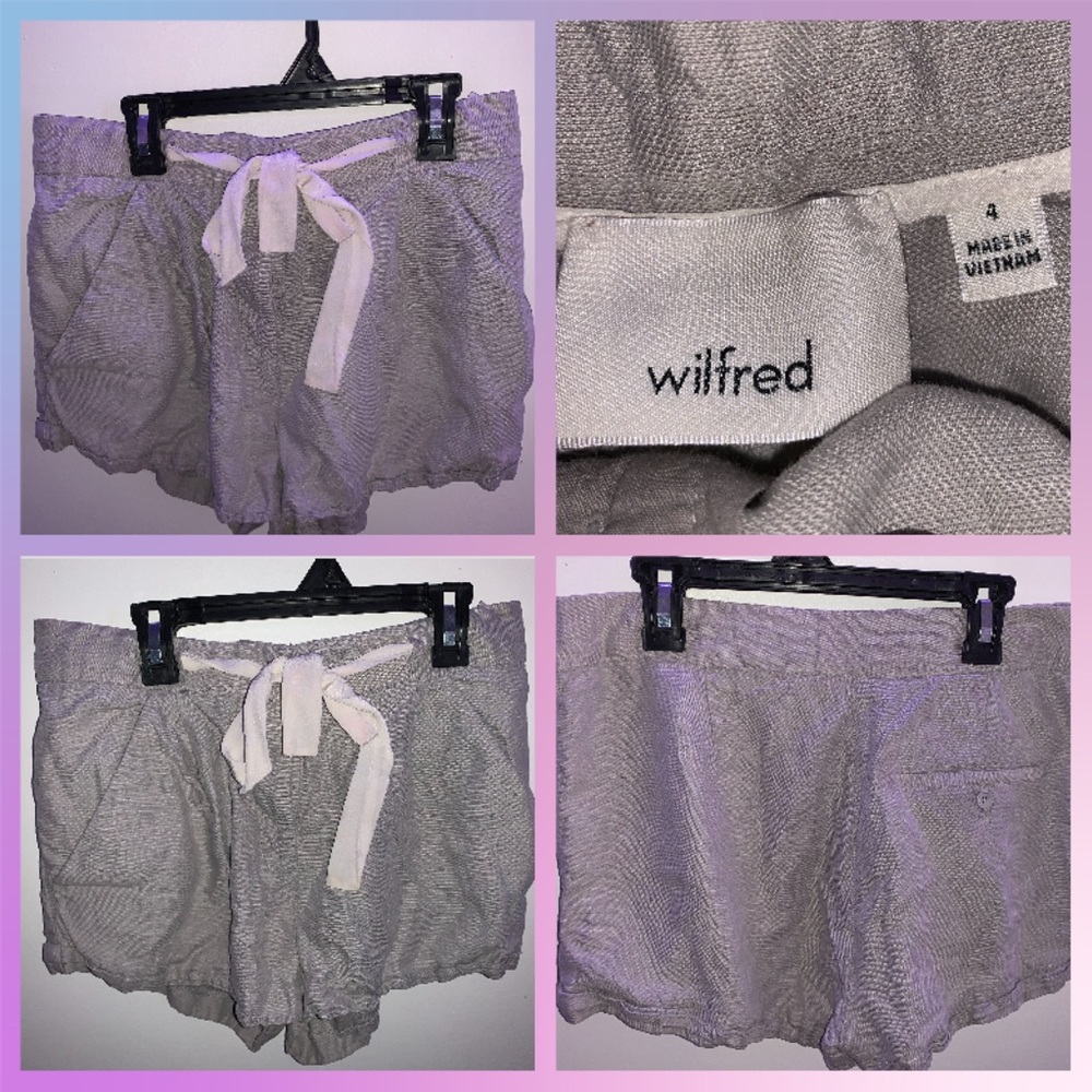 ARITZIA Wilfred Gray Shorts